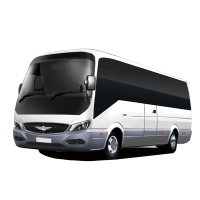 7m Coaster Buses การต้อนรับผู้โดยสารการขนส่งผู้โดยสาร 22 ที่นั่งรถยนต์ไฟฟ้าแบตเตอรี่