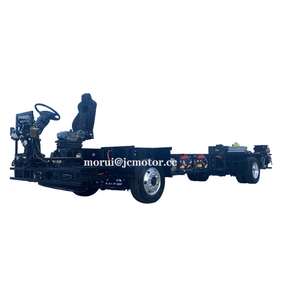 ปรับแต่ง RHD 6m ~ 8m Electric City Bus Chassis การขนส่งสาธารณะ