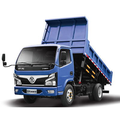 3.5m Cargo Small Tipper Truck ฐานล้อ 2800mm 5MT Transmission 4x2 Dump Truck
