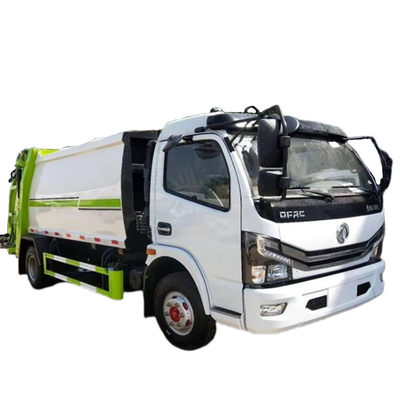 DongFeng Single Cab รถบรรทุกสุขาภิบาลเทศบาล 165hp Left Hand 4x2 Drive