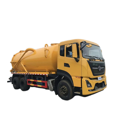 รถสุขาภิบาลเทศบาล 18 Cbm 25 ตัน 11870KG 9m รถดูดสิ่งปฏิกูล