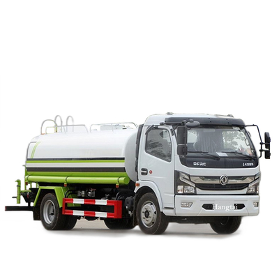 9 Cbm Sprinkling Light Water Cart Truck 4x2 Wheel ดีเซลขับเคลื่อนพวงมาลัยซ้าย