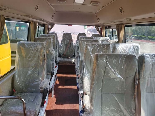 Euro 2 Emission Standard ดีเซล Coaster Bus 7m 22 ที่นั่งเกียร์ธรรมดา Mini Bus Van