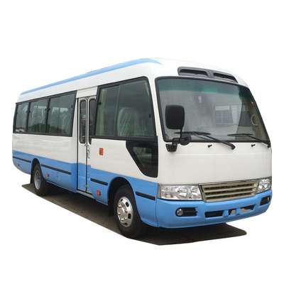 ดีเซล Coach Coaster Bus 30 ที่นั่ง รถตู้ 140hp เกียร์ธรรมดา แอร์ ตู้เย็น