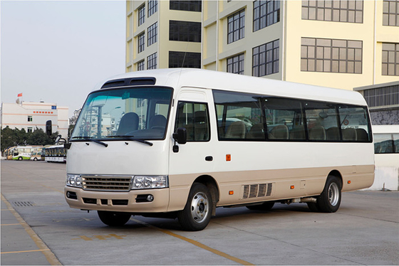 Allision Automatic Transmission Coaster Bus 30 ที่นั่ง 110km/H ส่งออก 7.7m Coach Bus