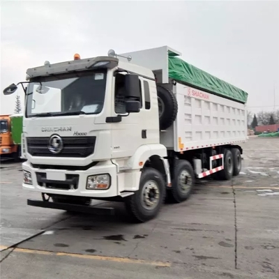 ใหม่ Shacman 8x4 Heavy Dump Truck H3000 70ton ดีเซล 340hp Tipper Trucks 23 CBM