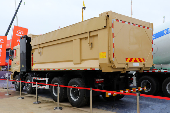 CAMC ใหม่พลังงานไฟฟ้ารถดั๊มพ์หนัก 8x4 12 ล้อศูนย์ปล่อยการแลกเปลี่ยน / ชาร์จแบตเตอรี่