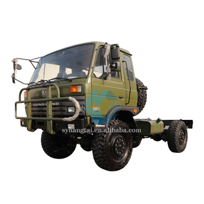 รถ 4 ล้อ Off Road รถบรรทุกดีเซล Off Road Euro3 Emission 190hp 6 Cylinder Truck Chassis