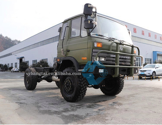 รถ 4 ล้อ Off Road รถบรรทุกดีเซล Off Road Euro3 Emission 190hp 6 Cylinder Truck Chassis