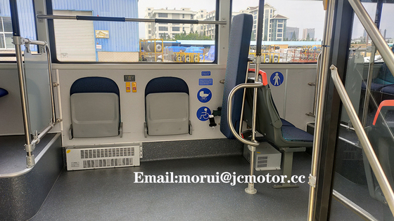 Europe WVTA Certification Direct Drive Motor Electric City Bus 29 Seats Low Floor Wheelchair Area
