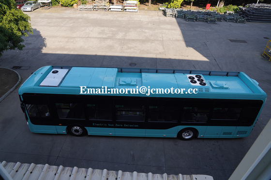 Europe WVTA Certification Direct Drive Motor Electric City Bus 29 Seats Low Floor Wheelchair Area