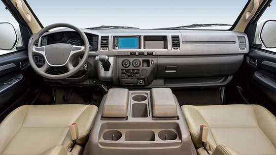 10-18 ที่นั่ง Electric City Buses HIACE Electric Coach รถมินิบัส LHD RHD 0 Emission
