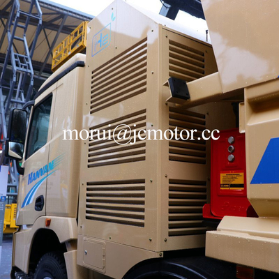 OEM 8x4 Dump Truck พลังงานใหม่ ไฮโดรเจน เซลล์เชื้อเพลิงสําหรับการก่อสร้างเมือง