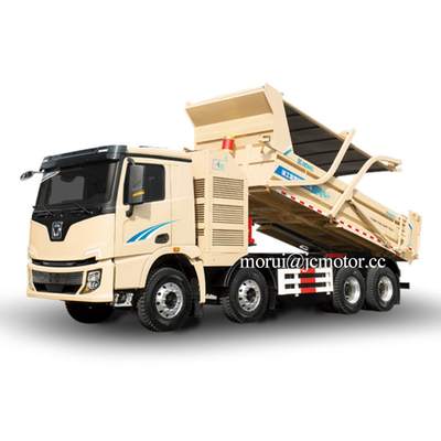 OEM 8x4 Dump Truck พลังงานใหม่ ไฮโดรเจน เซลล์เชื้อเพลิงสําหรับการก่อสร้างเมือง