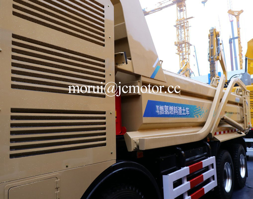 OEM 8x4 Dump Truck พลังงานใหม่ ไฮโดรเจน เซลล์เชื้อเพลิงสําหรับการก่อสร้างเมือง
