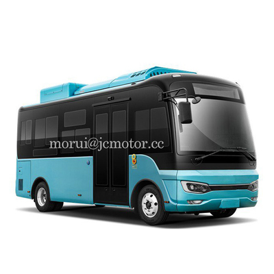 7m BEV รถบัสเมืองไฟฟ้า 22 ที่นั่ง ZEV เต็มภาระ 250km การขนส่งผู้โดยสารในเมือง