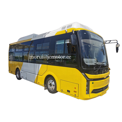 7.7m ZEV รถบัสสาธารณะไฟฟ้า เต็มภาระ 200 กิโลเมตร ขวาขับรถ รถบัส