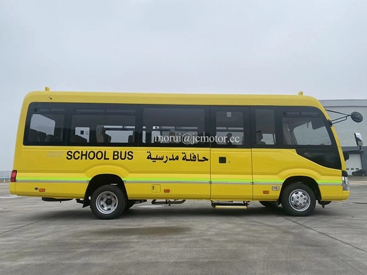 เครื่องขนส่งรถยนต์นักเรียน 7 เมตร Iveco เครื่องขนรถยนต์ไดเซล 100kw