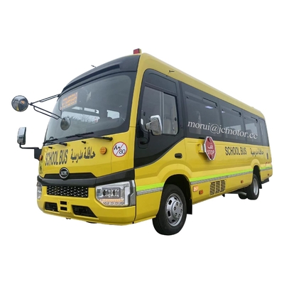 เครื่องขนส่งรถยนต์นักเรียน 7 เมตร Iveco เครื่องขนรถยนต์ไดเซล 100kw
