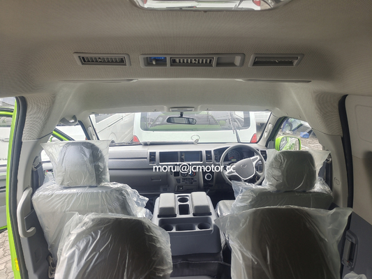 รถเมนบัสเมืองไฟฟ้าแบบ HIACE แบบ 18 ที่นั่ง ระยะทาง 300 กิโลเมตร