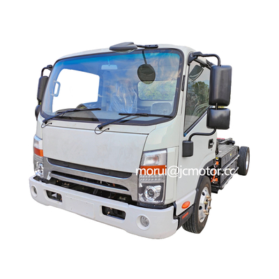 พลังงานใหม่ รถบรรทุกไฟฟ้า 10 ตัน ชาซี 3 ที่นั่ง มือขวา 160kw มอเตอร์