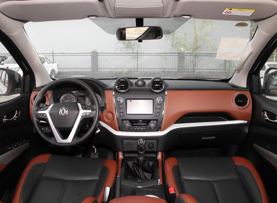 เครื่องยนต์เทอร์โบ RWD 4 ประตู SUV รถกระบะ DONGFENG สำหรับครอบครัวตั้งแคมป์
