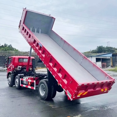 DONGFENG 6x2 Heavy Dump Truck 4.5 - 5.8M Cargo Box 16000kg Load Capacity
