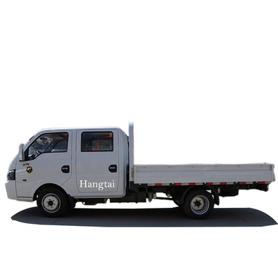 4.5T รถบรรทุกสินค้าเบา 4x2 เครื่องยนต์ดีเซลรถบรรทุกขนาดเล็กสองแถว 5 ที่นั่ง
