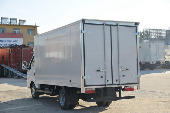 มินิแวน 4x2 รถบรรทุกสินค้าเบาเครื่องยนต์ดีเซลพวงมาลัยซ้ายเบรกไฮดรอลิก