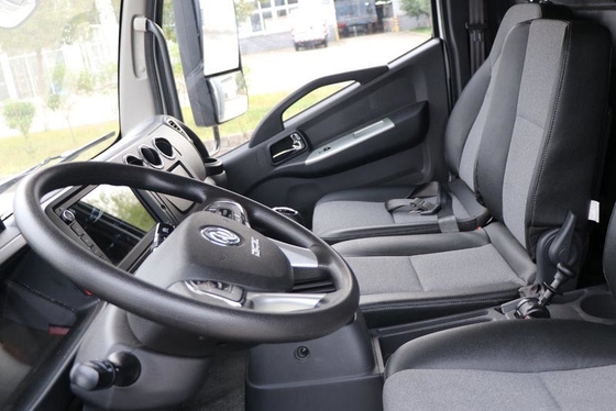 GVM 7.5 - 12T Van Box Light Cargo Truck หน้าจอสัมผัสมัลติมีเดีย Euro 6 185 HP