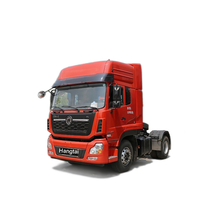 35 Ton Dongfeng รถบรรทุกหัวลาก 4x2 350HP รถลากจูงสำหรับการขนส่งทางท่าเรือ
