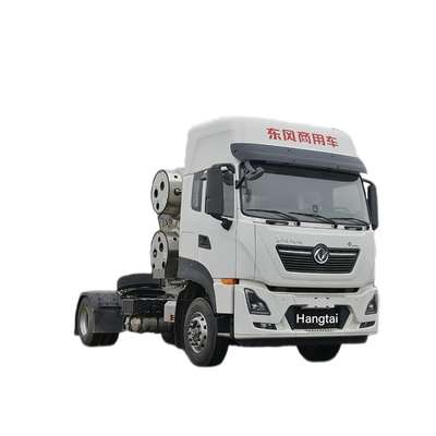 การขนส่งสินค้า LNG CNG รถพ่วงรถแทรกเตอร์ 500HP เครื่องยนต์ลากมวล 32.4 ตัน