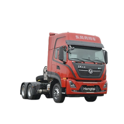 LNG 6x4 Heavy Duty Tractor Truck 470hp Traction Mass 39.5 Ton Logistics Transport
