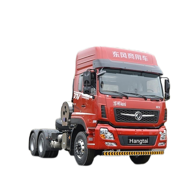 Traction Mass 40 Ton LNG รถบรรทุกขนส่ง 6x4 Tractor High Displacement Engine