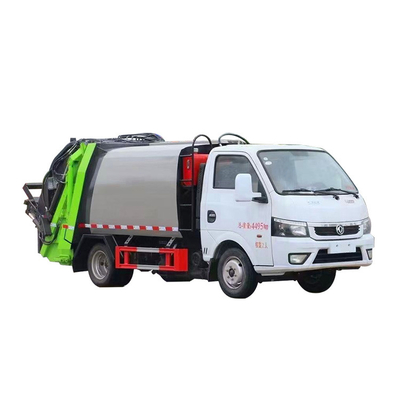 รถบรรทุกขยะมูลฝอยเทศบาล Dongfeng 70kw 95hp Euro 6 Emission