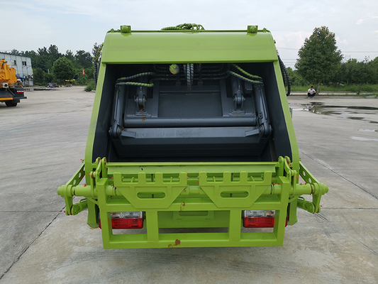 รถบรรทุกขยะมูลฝอยเทศบาล Dongfeng 70kw 95hp Euro 6 Emission