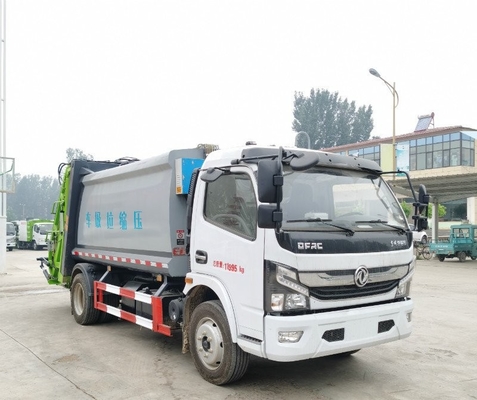 DongFeng Single Cab รถบรรทุกสุขาภิบาลเทศบาล 165hp Left Hand 4x2 Drive