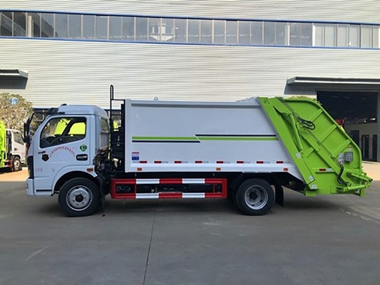 DongFeng Single Cab รถบรรทุกสุขาภิบาลเทศบาล 165hp Left Hand 4x2 Drive
