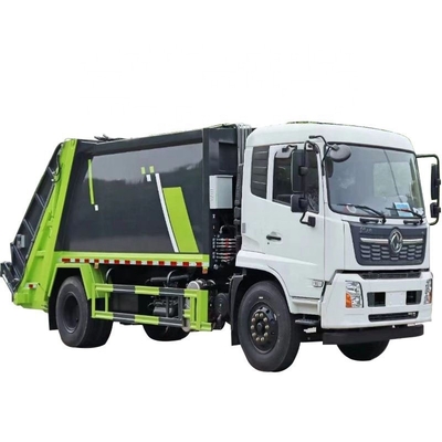 รถเก็บขยะขนาดกลาง 210 HP 14 Cbm ความจุในการโหลด 7500KG