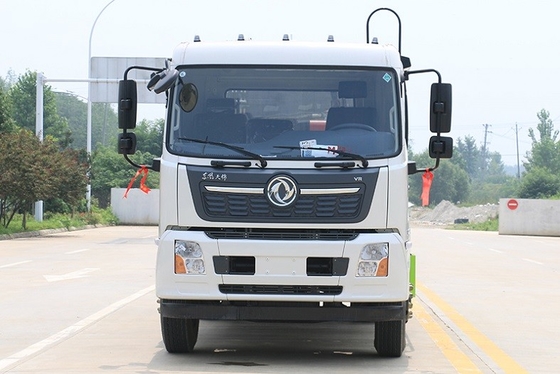 รถเก็บขยะขนาดกลาง 210 HP 14 Cbm ความจุในการโหลด 7500KG