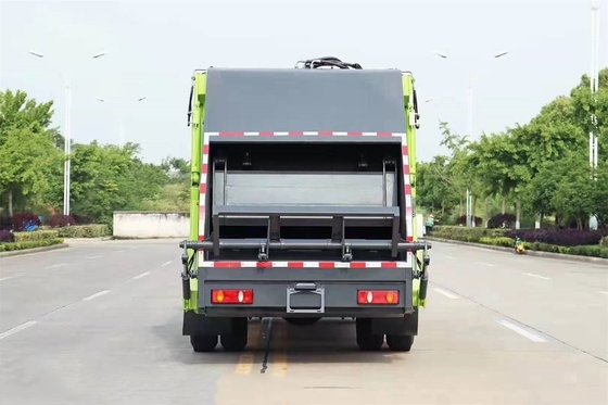 รถเก็บขยะขนาดกลาง 210 HP 14 Cbm ความจุในการโหลด 7500KG