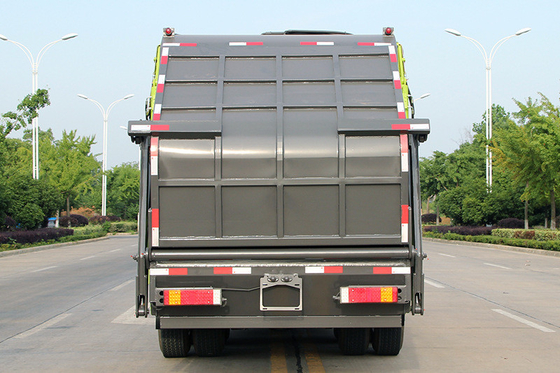 รถบรรทุกสุขาภิบาลเทศบาลขนาด 6x4 หนัก 18 Cbm Truck 10Ton Refuse Collection Vehicles