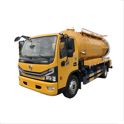 Dongfeng ดูดสิ่งปฏิกูลรถบรรทุกสุขาภิบาลเทศบาล 9.5 Cbm 4 Ton Payload