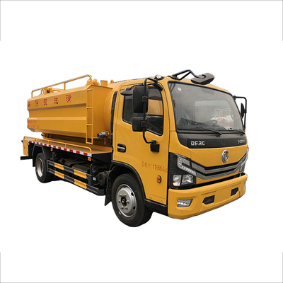 รถดูดสุขาภิบาลเทศบาล 165hp 10 Cbm Tank Euro 6 Emission