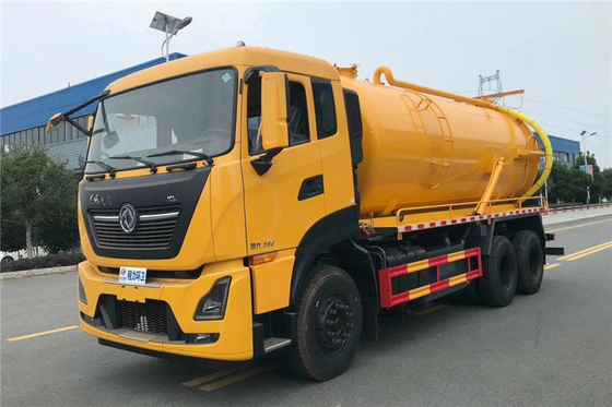 รถสุขาภิบาลเทศบาล 18 Cbm 25 ตัน 11870KG 9m รถดูดสิ่งปฏิกูล