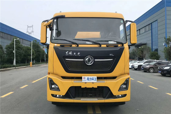รถสุขาภิบาลเทศบาล 18 Cbm 25 ตัน 11870KG 9m รถดูดสิ่งปฏิกูล