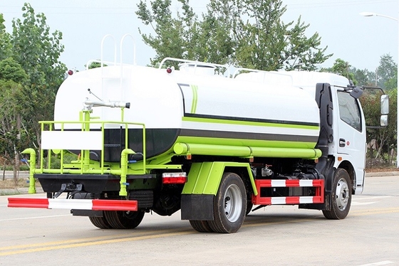 9 Cbm Sprinkling Light Water Cart Truck 4x2 Wheel ดีเซลขับเคลื่อนพวงมาลัยซ้าย