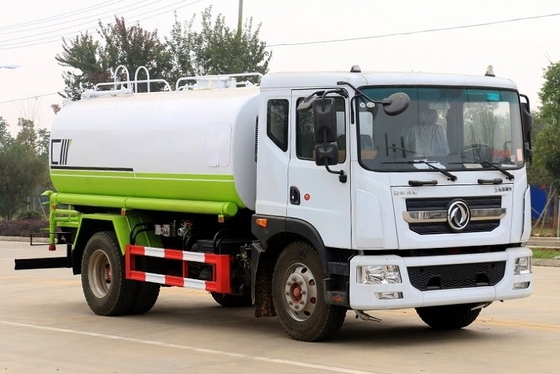 สปริงเกลอร์น้ำขนาดกลางรถบรรทุกสุขาภิบาลฐานล้อ 4500mm GVW 18Ton 13Cbm