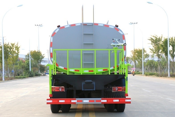 รถบรรทุกรดน้ำถนนเพลาท้ายคู่สำหรับงานหนัก 6x4 16 Cbm 14470kg Tank