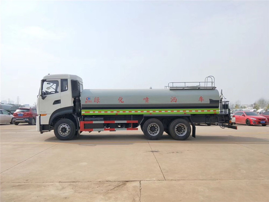 เทศบาล DONGFENG รถบรรทุกน้ำรถบรรทุกถัง 6x4 290 HP สำหรับความบริสุทธิ์ในเมือง